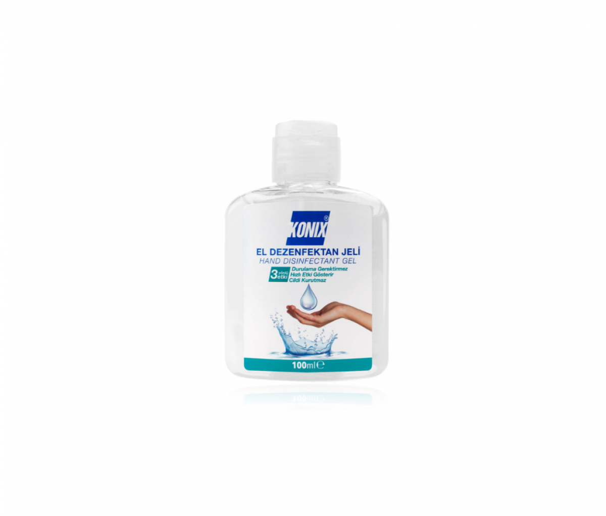 TKZ Konix hand & skin Disinfectant Gel 100ml