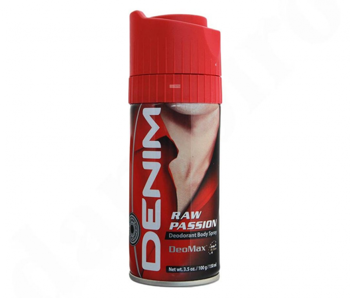 Denim 150ml Raw Passion Deomax Deo Spray