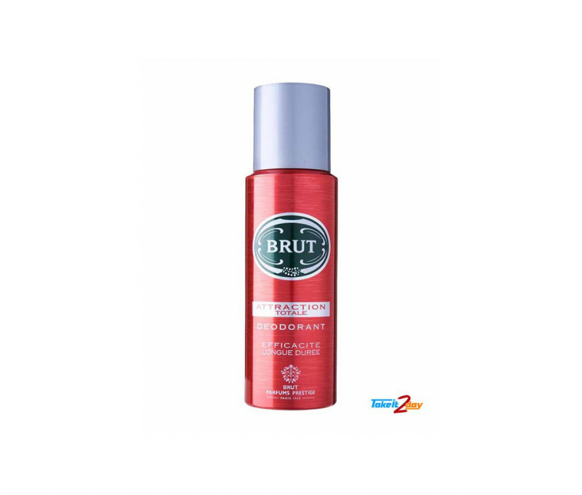 Brut Deo 200ml Attraction Red