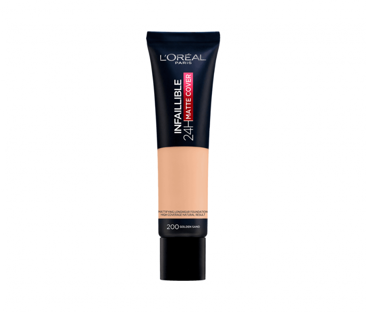 Loreal Infallible 200 Golden Sand Tube Matte Cover