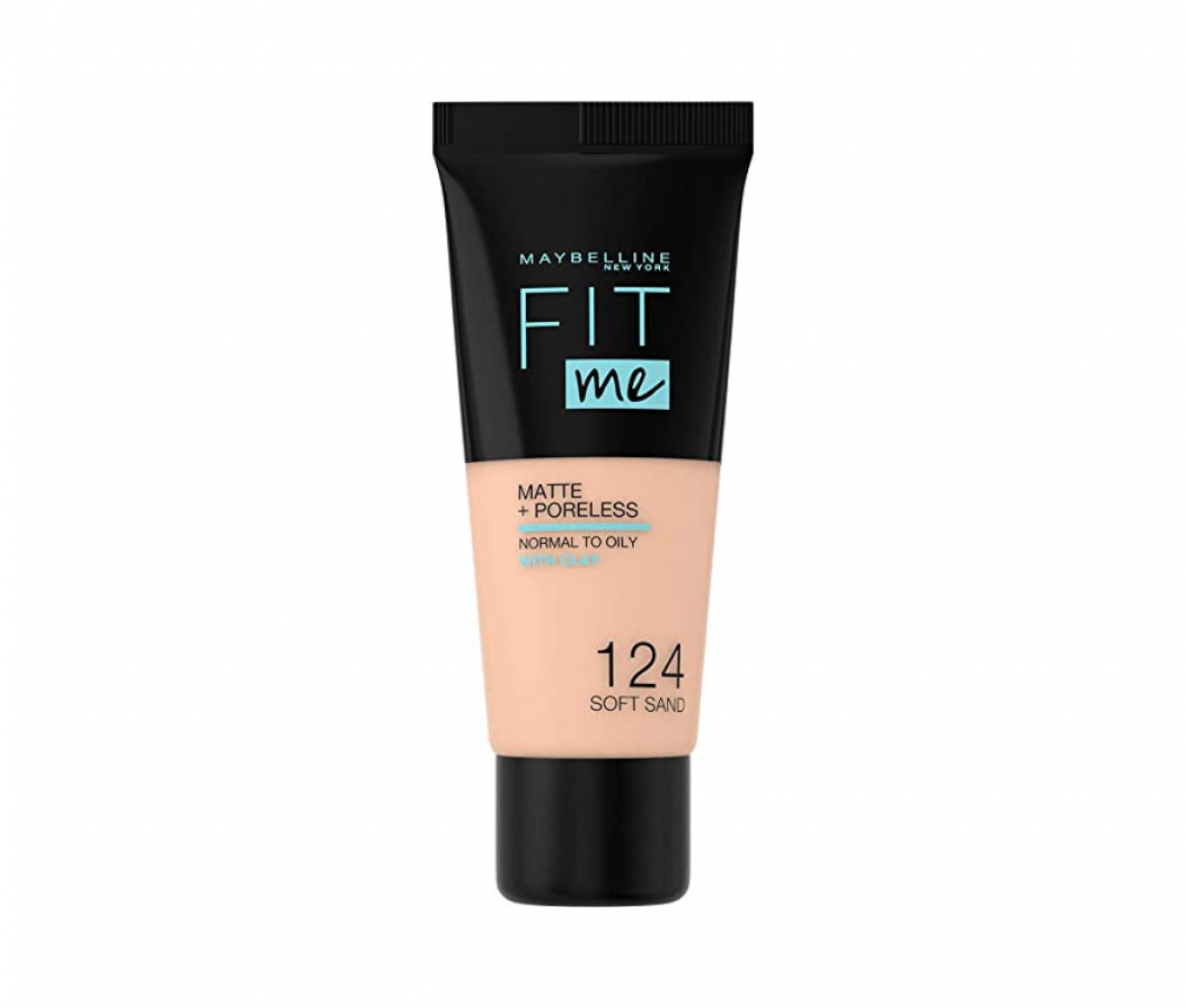 Maybelline 30ml Fit Me 124 Soft Sand Tube Foundation