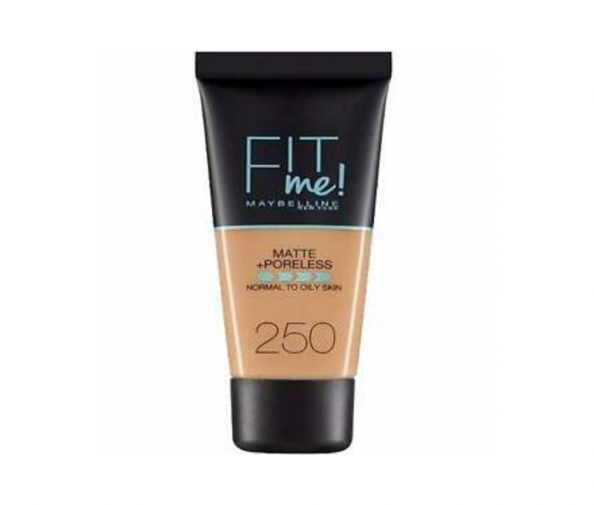 Maybelline 30ml Fit Me 250 Sun Beige Glass