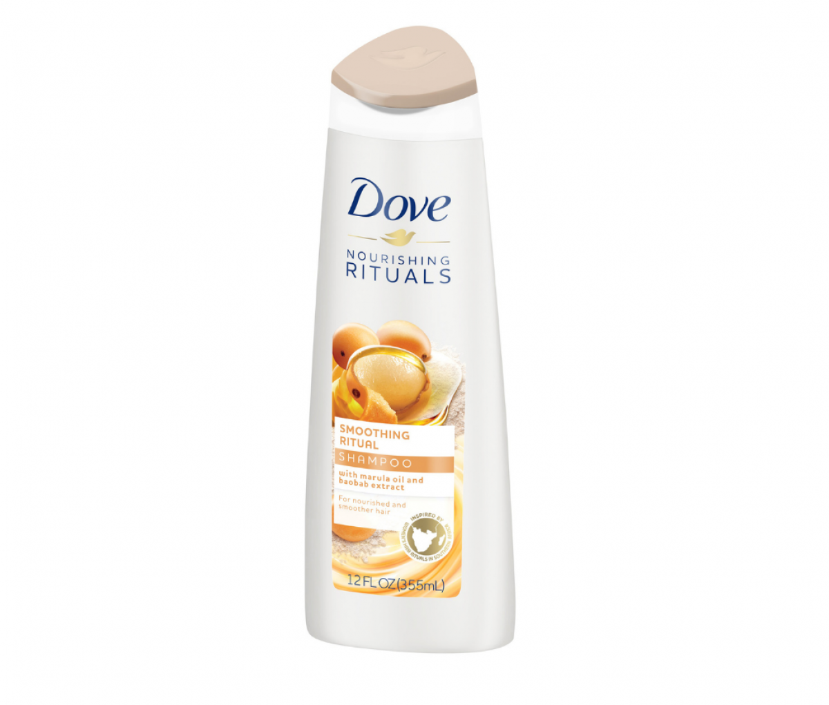Dove 12oz smoothing ritual oil care shampoo