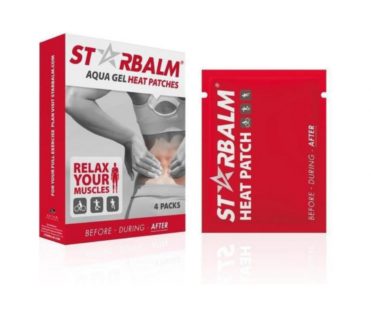 Starbalm Aqua Gel Heat Patch 4's 