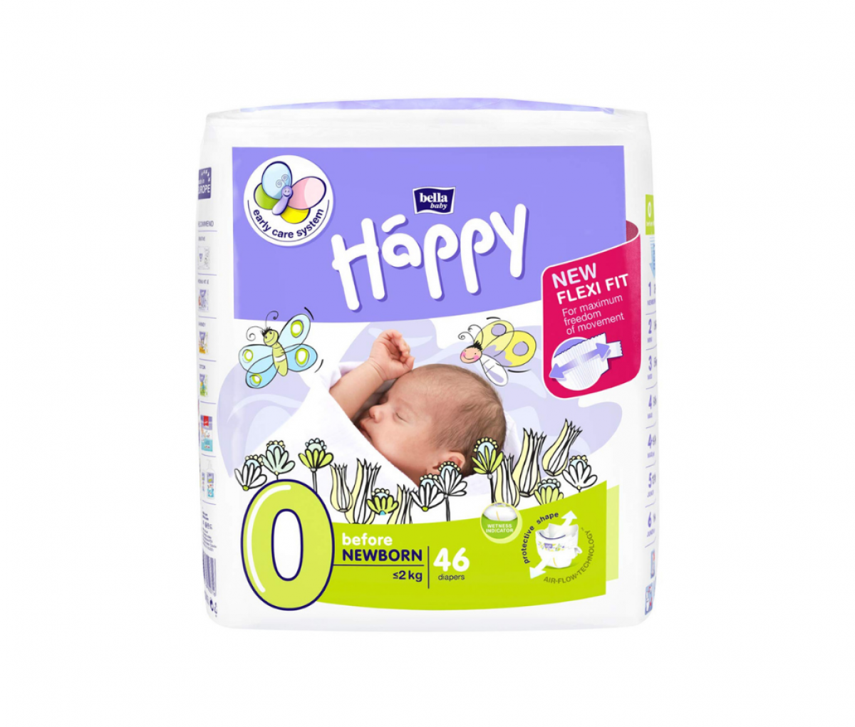 TZMO Happy Diaper Before Newborn 46