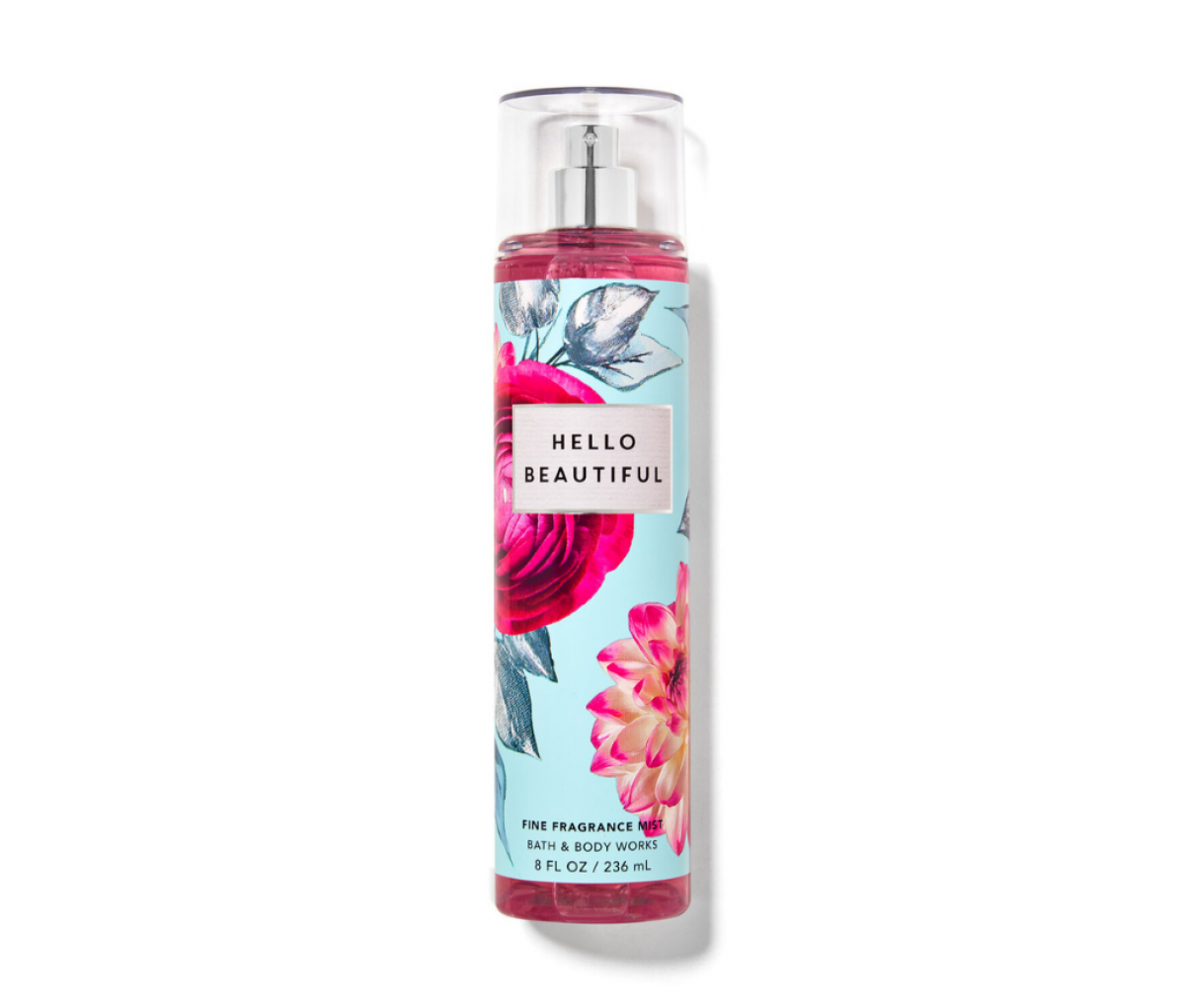 BATH   BODY WORKS HELLO BEAUTIFUL FINE FRAGRANCE MIST 28OZ