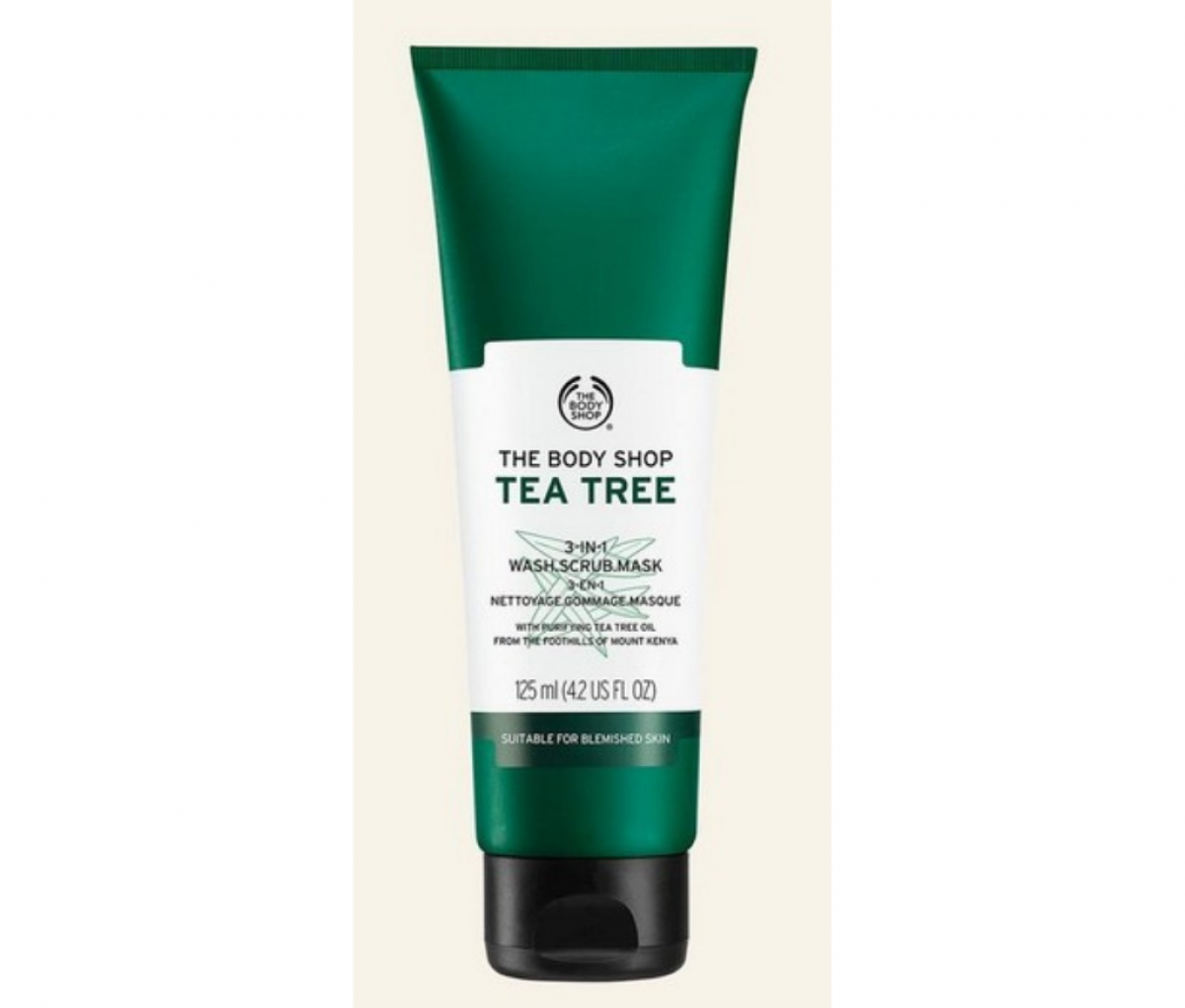 The Body Shop Tea Tree Mask Scrub 3 in1 125ml
