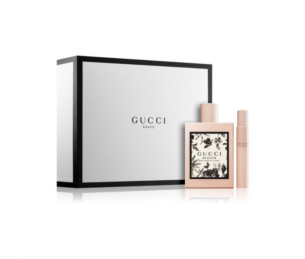 GUCCI BLOOM NETTARE DI FIORI  W  EDP 100 ML   7 4ML ROLLERBALL SET