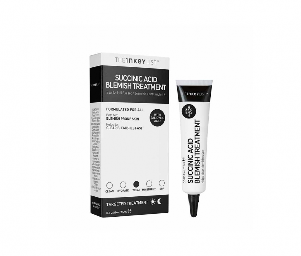 The INKEY List Succinic Acid Blemish Treatment 15ml