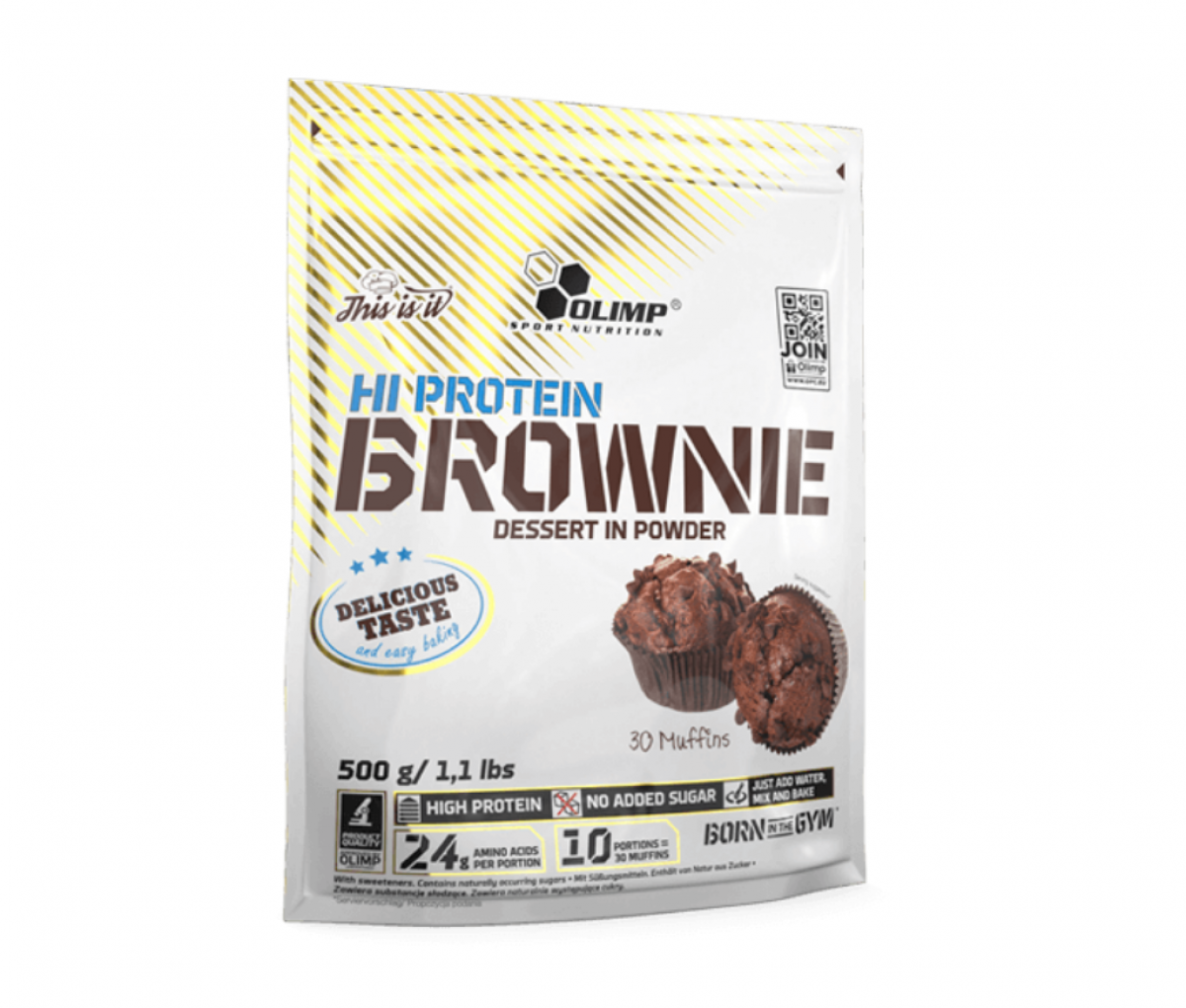 Olimp Hi Protein Brownie Dessert in powder - 500g