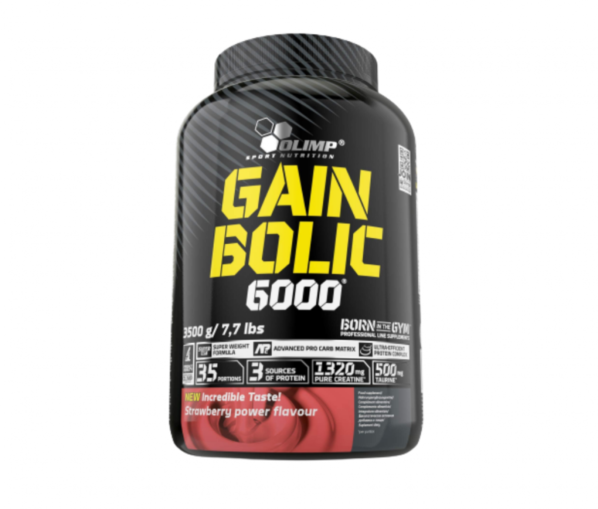 Olimp Gain Bolic 6000 - 3500g (Strawberry power flavour)