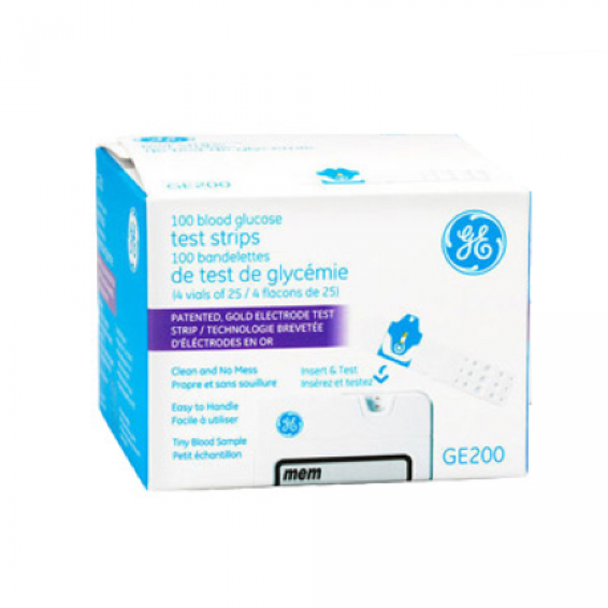 BIONIME GE 200 Test Strip 50's